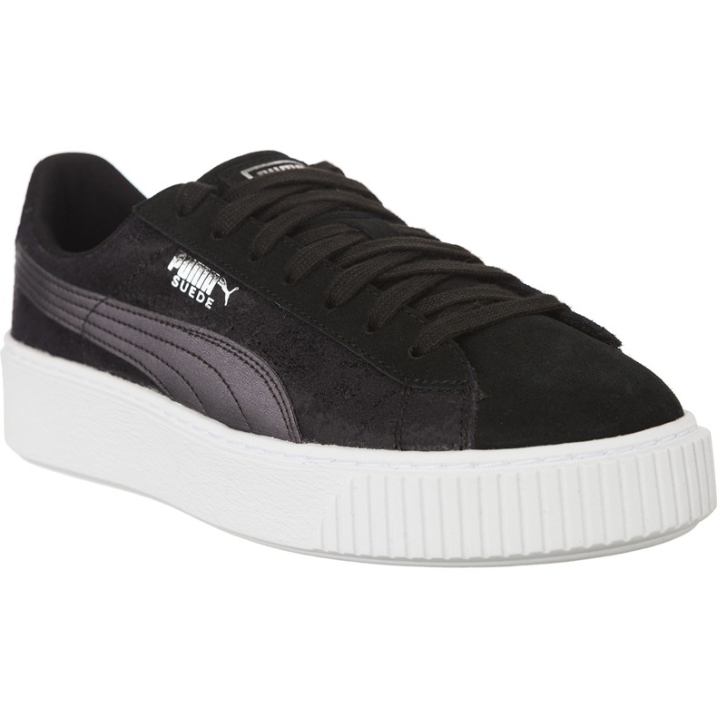 Puma Piattaforma in pelle scamosciata Wn 403 nero multicolore