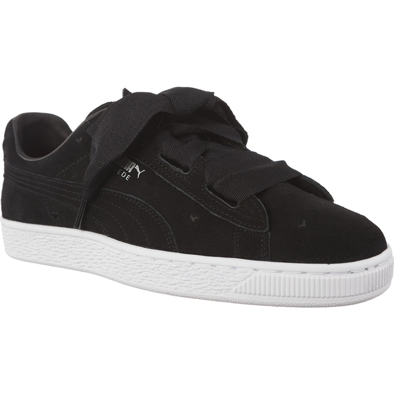 Cuore in pelle scamosciata Valentine PUMA Nero PUMA Nero
