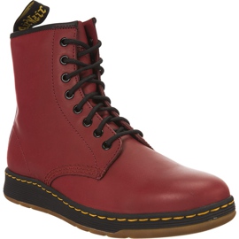 Dr. Martens Newton Cherry Red Temperley rosso