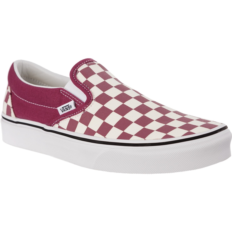 Vans Classic Slip On U7A Checkerboard Dry Rose White multicolore