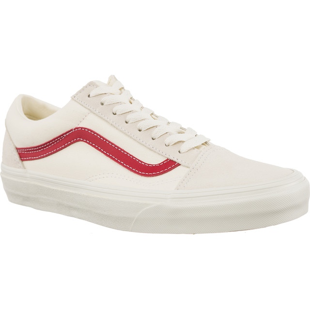 Vans Old Skool R1T Vintage Bianco Rococco Rosso bianca multicolore