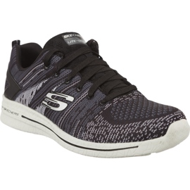 Skechers Burst Walk Bkgy 12651 Bkgy nero multicolore