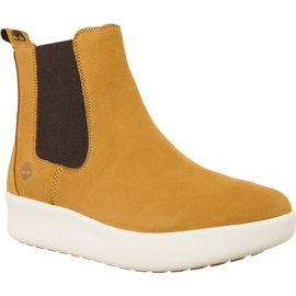 Timberland Berlin Park Dbl Gore Chelsea Abete giallo Nubuck arancia
