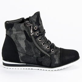 Vinceza Sneakers Moro coibentate nero