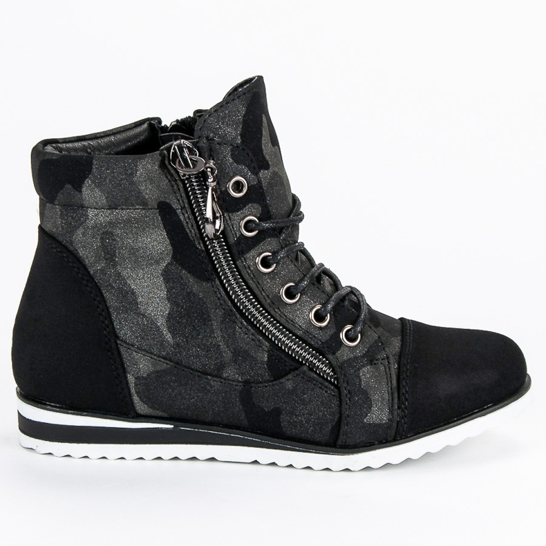 Vinceza Sneakers Moro coibentate nero