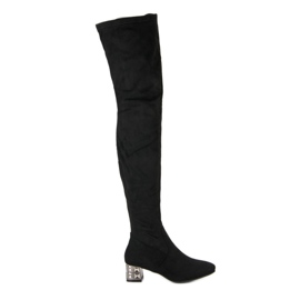 Seastar Moschettieri in camoscio nero