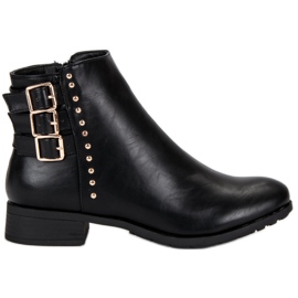 J. Star Stivali da donna alla moda nero