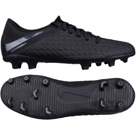 Scarpe da calcio Nike Hypervenom Phantom 3 Club FG 3 M AJ4145-001 nero