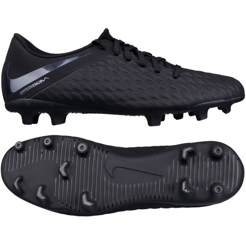 Scarpe da calcio Nike Hypervenom Phantom 3 Club FG 3 M AJ4145-001 nero