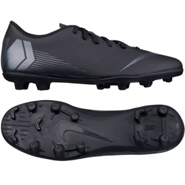 Scarpe da calcio Nike Mercurial Vapor 12 Club M AH7378-001 nero nero