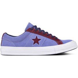 Converse C161618 Pervinca del Carnevale di una stella profonda Pervinca di rododendro profonda viola rosa