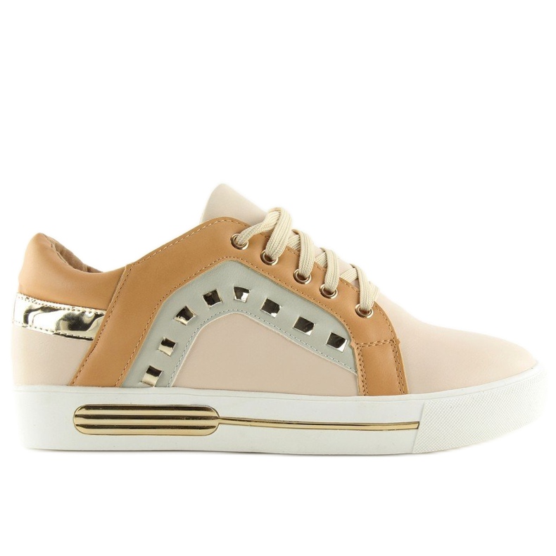 Sneakers BH-115 Camel da donna beige multicolore