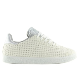 Sneakers da donna bianche BL131P White bianco