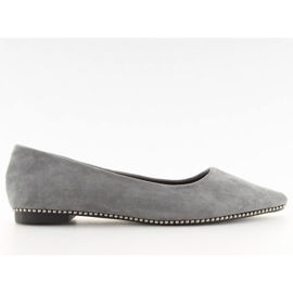 Ballerine grigie da donna YQ206 grigie grigio