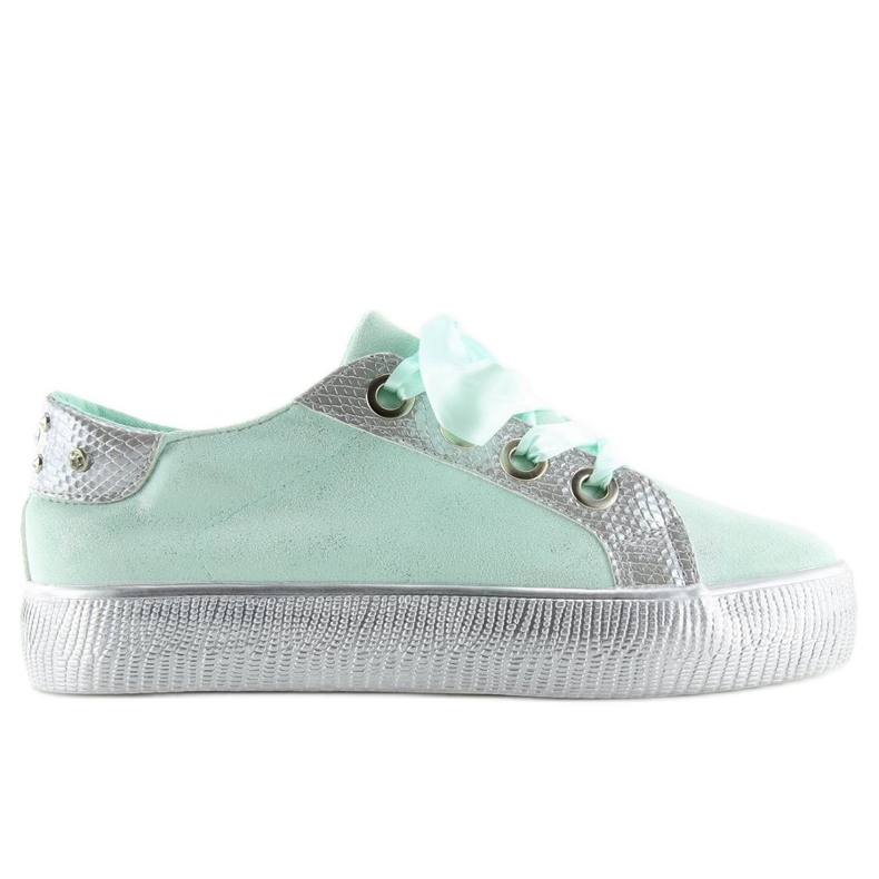 Sneakers da donna BS096 BAS-1 Verde menta