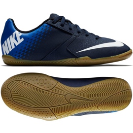 Scarpe indoor Nike Bombax Ic M 826485-414 blu navy