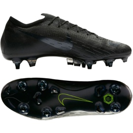 Scarpe da calcio Nike Mercurial Vapor 12 Elite SG Pro AC AH7381-001 nero
