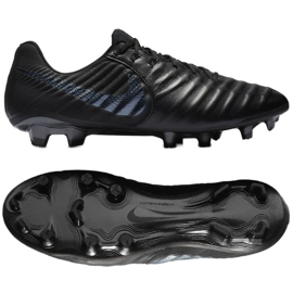 Scarpe da calcio Nike Tiempo Legend 7 Elite Fg M AH7238-001 nero nero