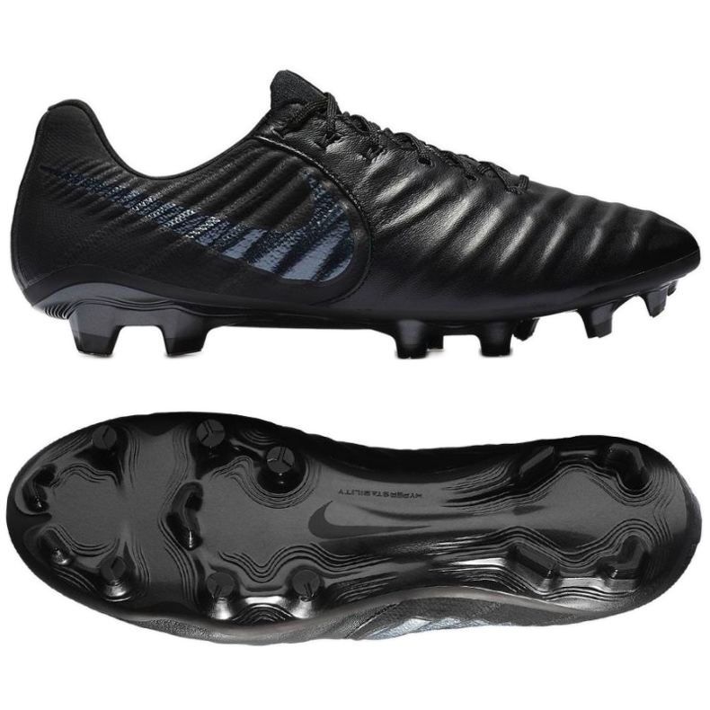 Scarpe da calcio Nike Tiempo Legend 7 Elite Fg M AH7238-001 nero nero