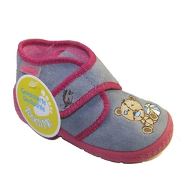 Scarpe per bambini Befado 529P018 grigio rosa