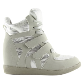Grigio Sneakers grigie da donna 925-Y Grey