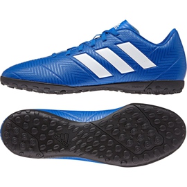 Scarpe da calcio Adidas Nemeziz Tango 18.4 Tf M DB2264 blu multicolore