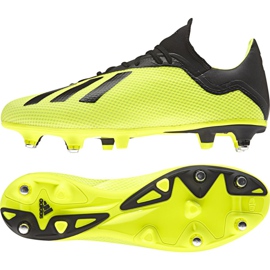 Scarpe da calcio Adidas X 18.3 Sg M AQ0710 giallo giallo