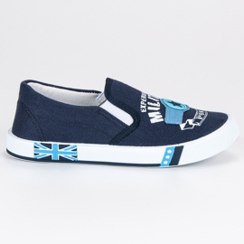 American Club Slipony americano per bambini blu