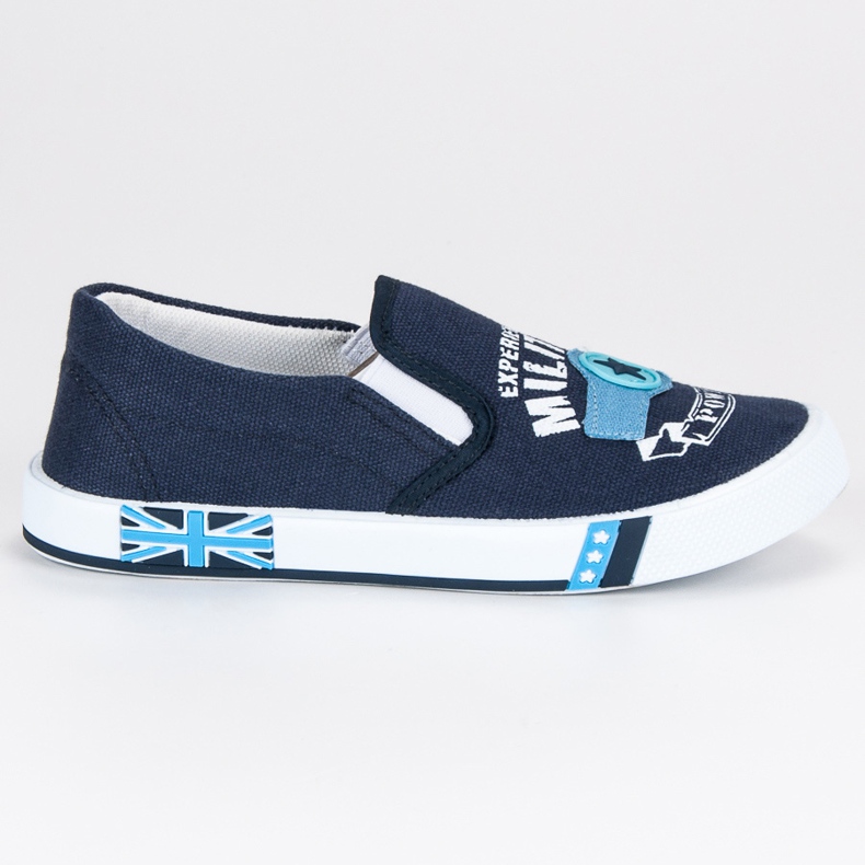 American Club Slipony americano per bambini blu