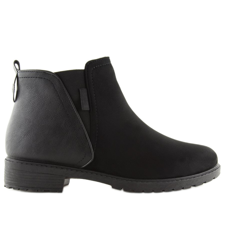 Stivaletti neri neri da donna NB225P Nero