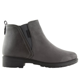 Stivaletti Chelsea da donna grigi caldi NB225P Grigio