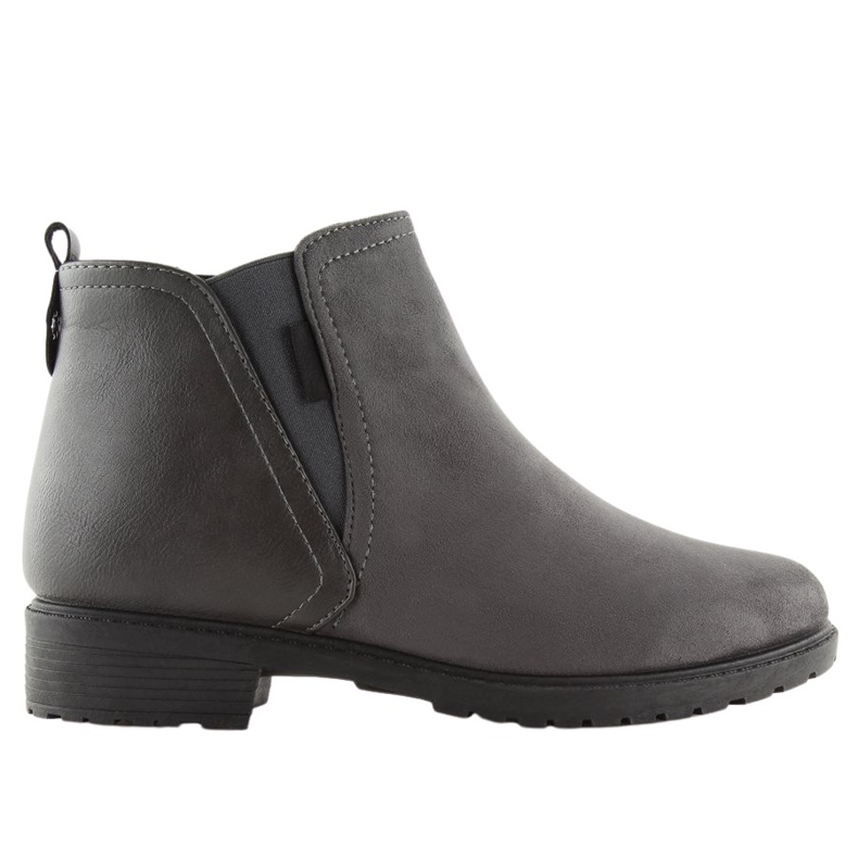Stivaletti Chelsea da donna grigi caldi NB225P Grigio
