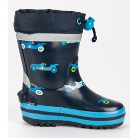 Wellington con guardolo blu