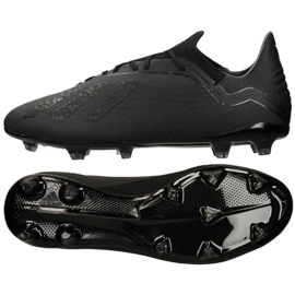 Scarpe da calcio Adidas X 18.2 Fg M DB2182 nero nero
