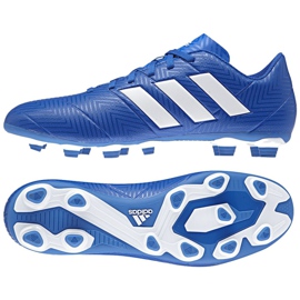 Scarpe da calcio Adidas Nemeziz 18.4 FxG M DB2115 multicolore blu