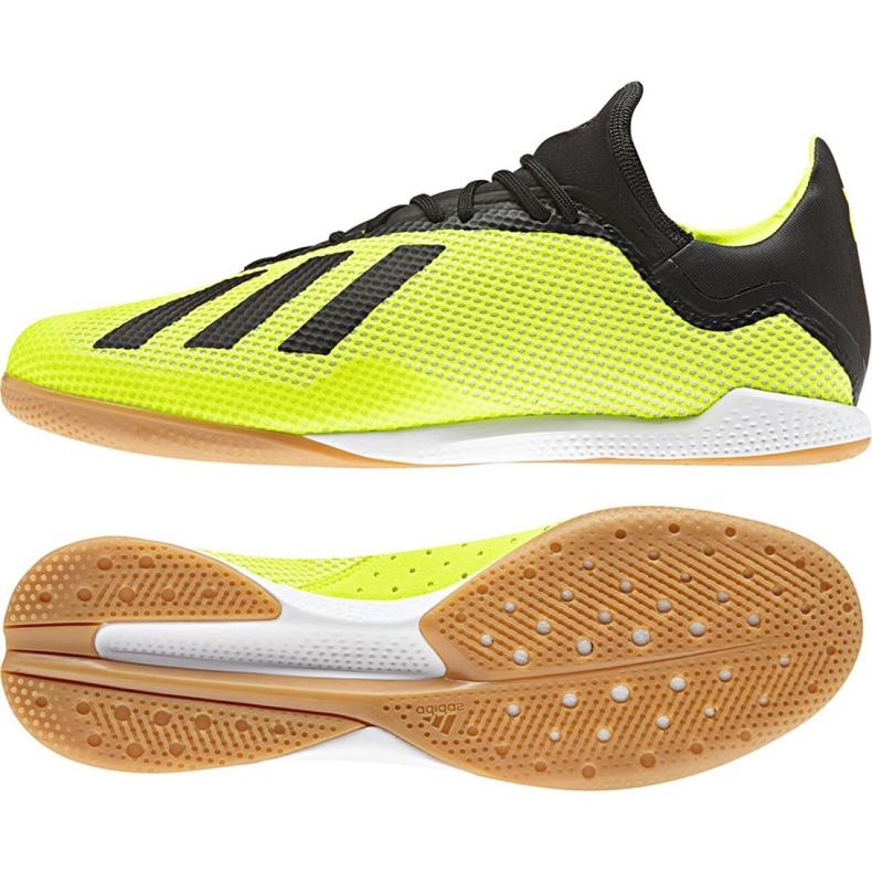 Scarpe da calcio Adidas X Tango 18.3 In M DB2441 giallo giallo