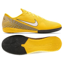 Nike Mercurial Vapor 12 Academy Neymar Ic Jr AO3122-710 scarpe da calcio giallo giallo