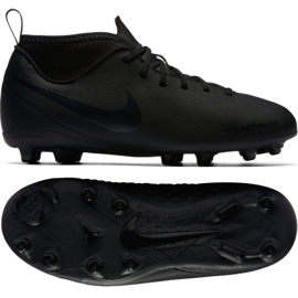 Nike Phantom Vsn Club Df Fg Jr AO3288-001 scarpe da calcio multicolore nero