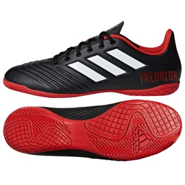 Scarpe indoor adidas Preadator Tango 18.4 In M DB2136 nero nero