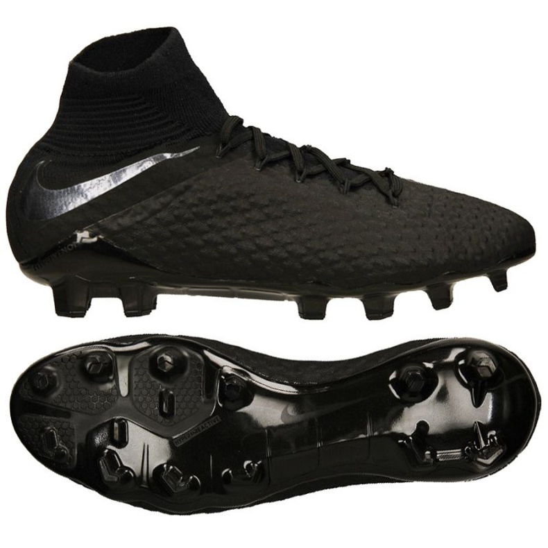 Scarpe da calcio Nike Hypervenom Phantom 3 Pro Df Fg M AJ3802-001 nero nero