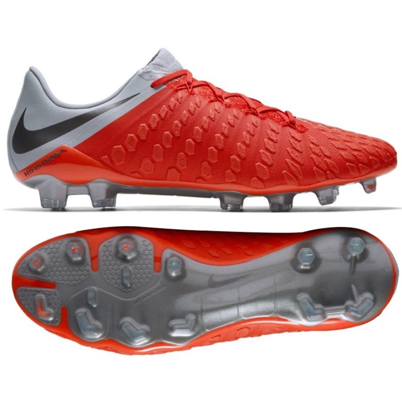 Scarpe da calcio Nike Hypervenom Phantom 3 Elite Fg M AJ3805-600 rosso rosso
