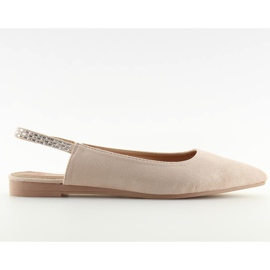 Ballerina con tacco rosa JL39P rosa