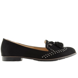 Mocassini da donna neri 22-05 Neri nero