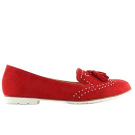 Rosso Mocassini donna 22-05 Rosso
