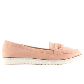Mocassini rosa da donna 22-07 Pink