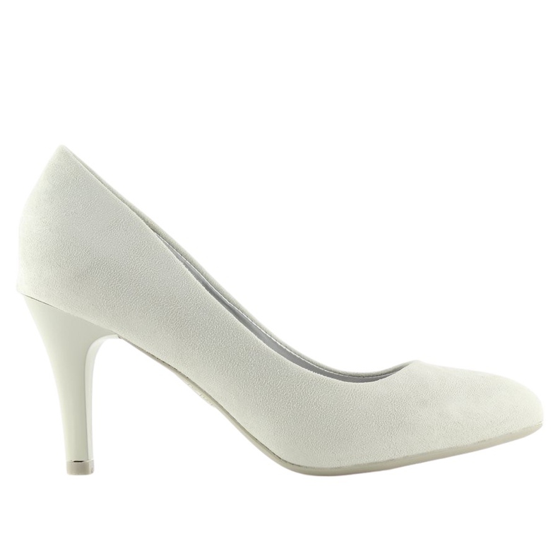 Décolleté con punta a mandorla grigio B-41 Grey