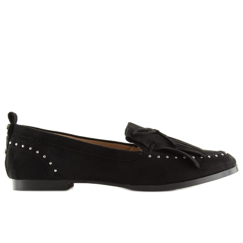 Nero Mocassini neri da donna G242 Black