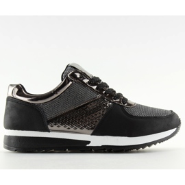 Scarpe sportive da donna nere N007 nere nero