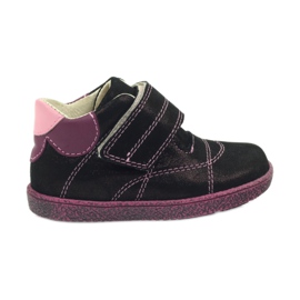 Ren But Stivali per bambini in pelle con velcro Burard Metalic 1531 Ren ma rosso