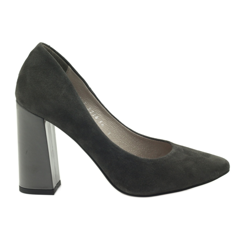 Edeo Pompe in pelle da donna 3228 grigio